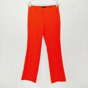 Banana Republic Red Low Rise Straight Leg Dress Pants 4586